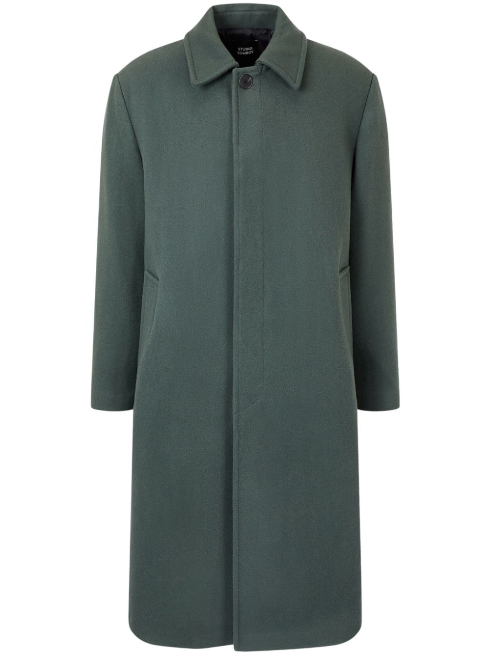 Wool car coat - Green