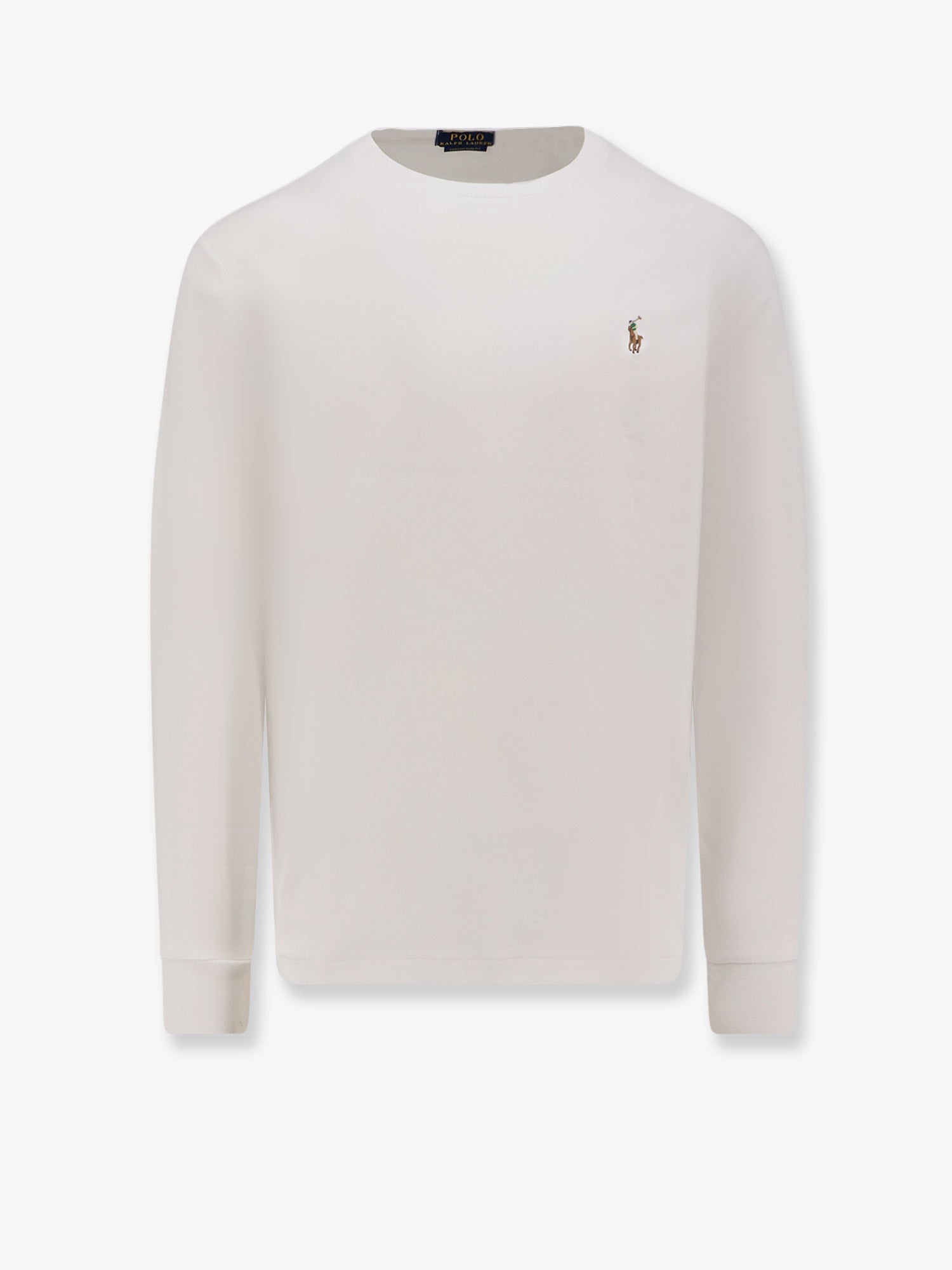 Logo-Embroidered Cotton T-Shirt — White