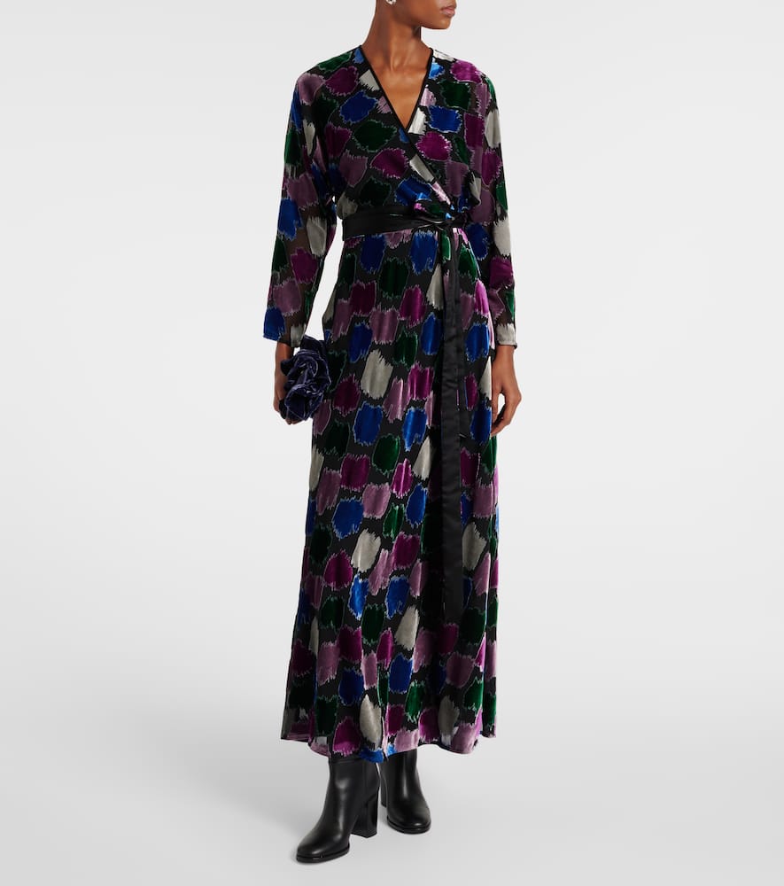 Babette printed midi dress