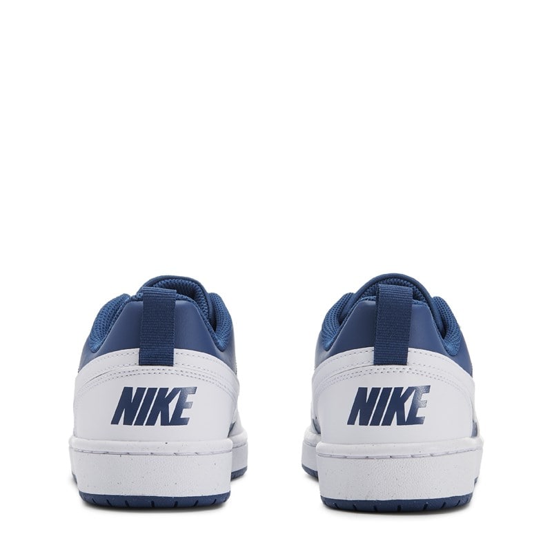 Kids' Court Borough Recraft Low Top Sneaker Big Kid Shoes (White/Blue)