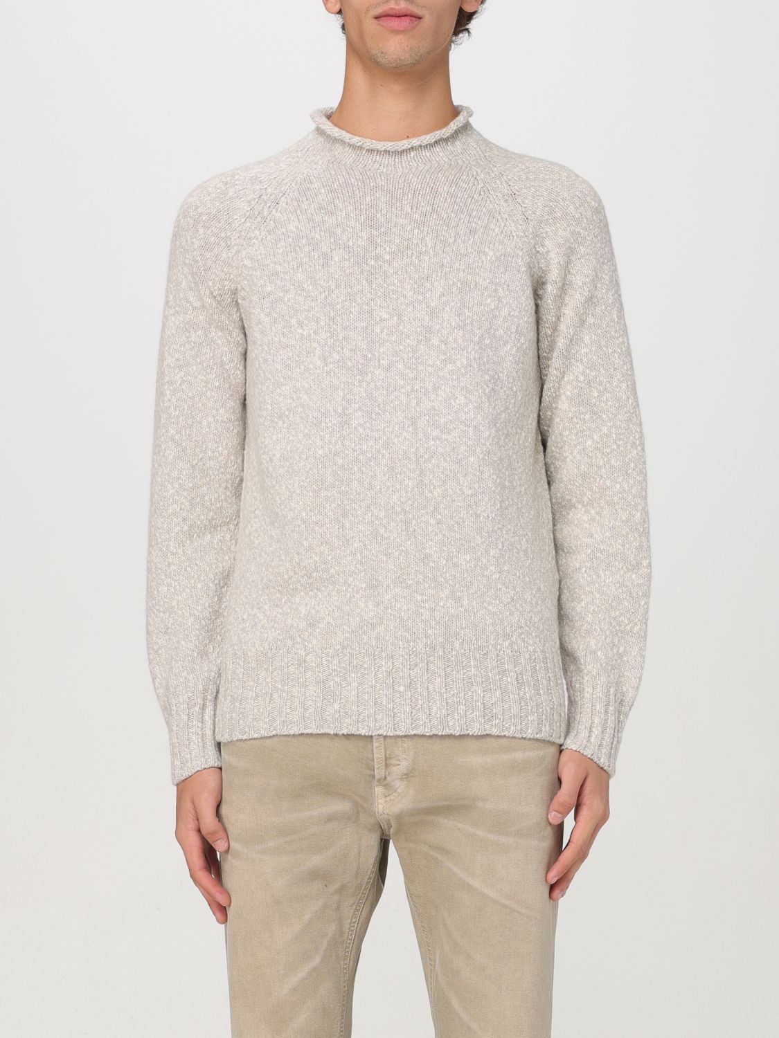 Sweater Men color Beige