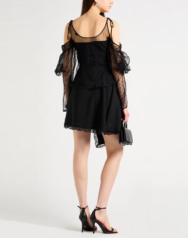 Woman Top Black Size 8 Nylon, Polyester