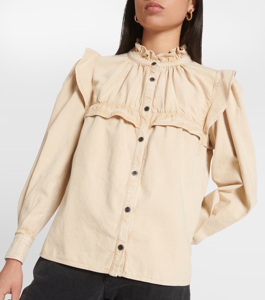 Marant Etoile Idety denim top