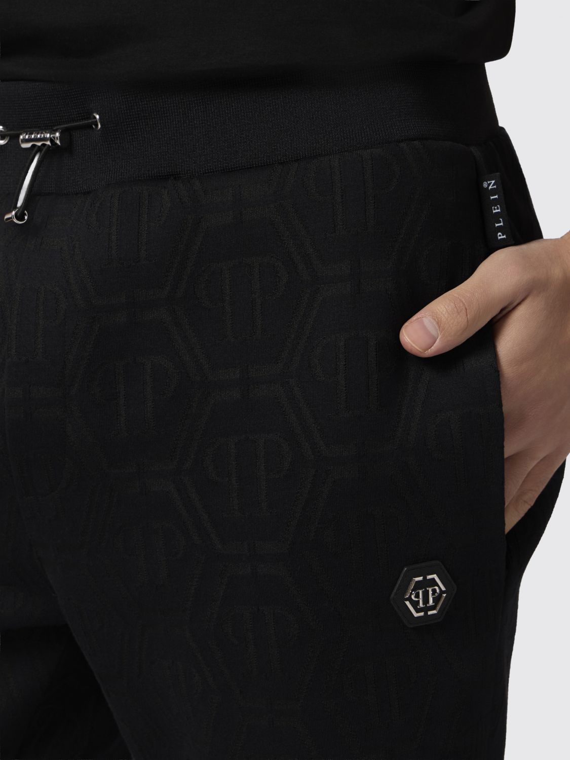 Pants Men color Black