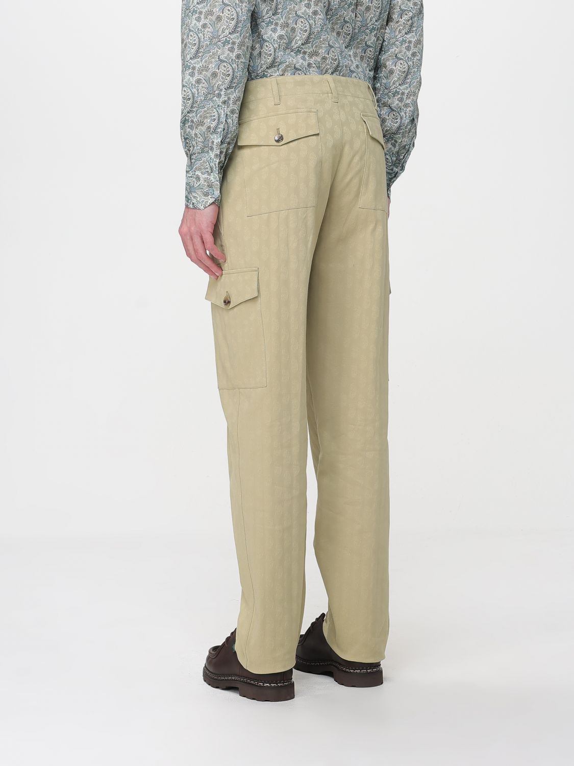 Pants Men color Beige