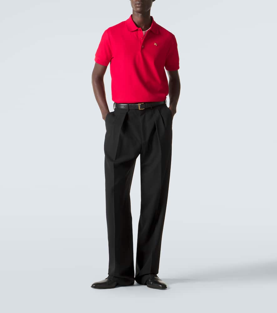 EKD cotton piqué polo shirt
