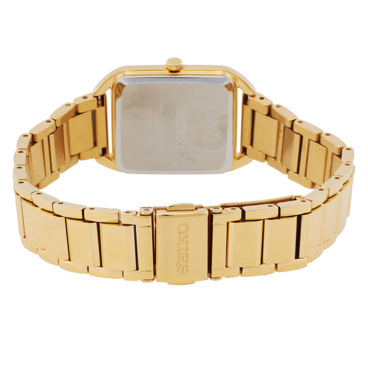 Essentials Quartz Gold Dial Ladies Watch SWR078