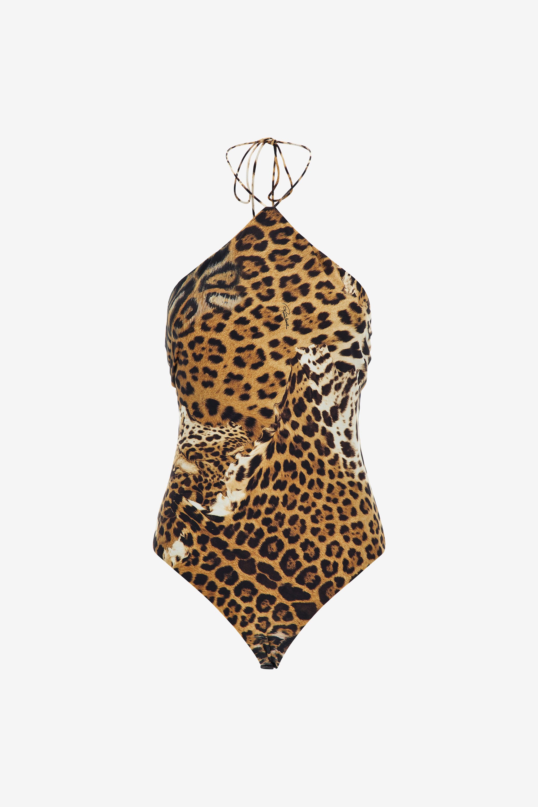 Top With Jaguar Skin Print