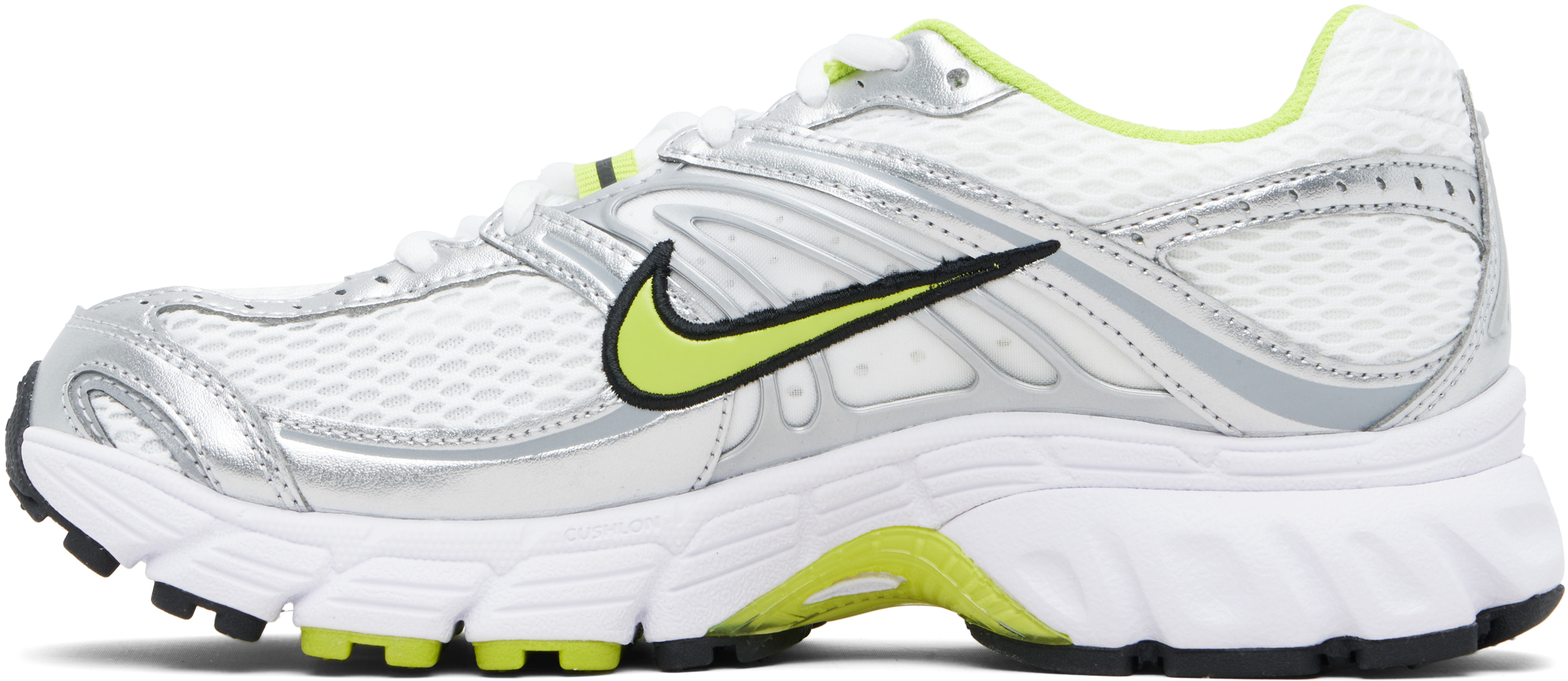White & Silver Air Max Moto 2K Sneakers