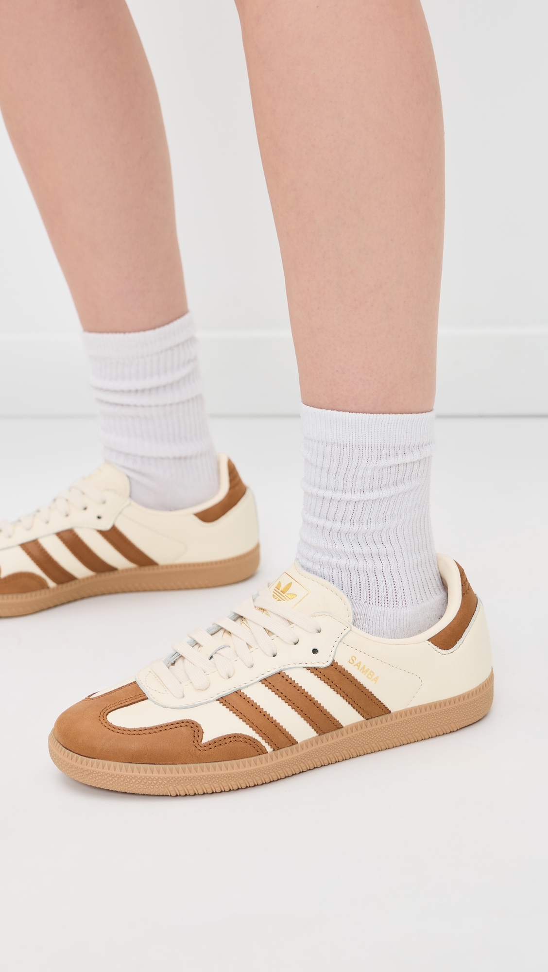 Samba OG Sneakers White/Dusky Bronze/Gold Met