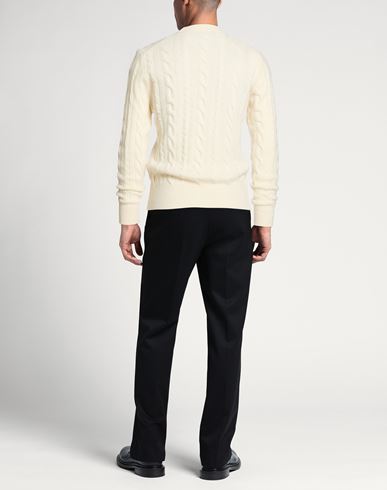 Man Sweater Ivory Size 44 Wool