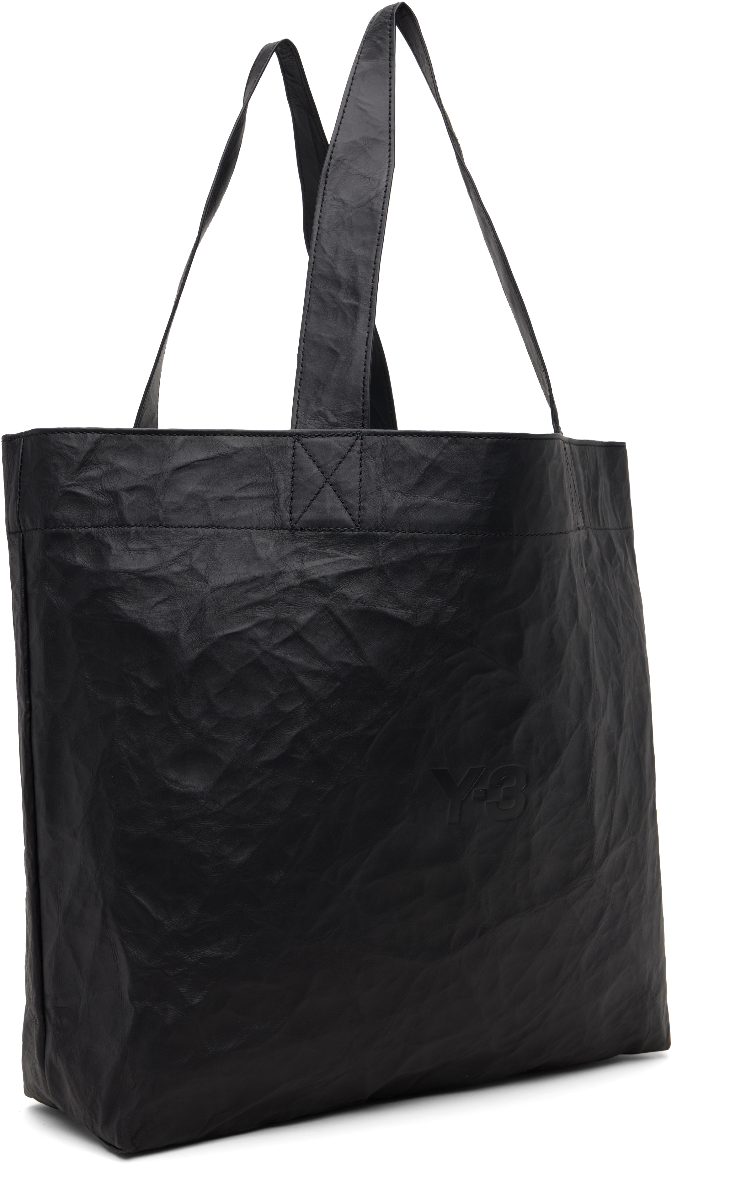 Black '' Leather Tote