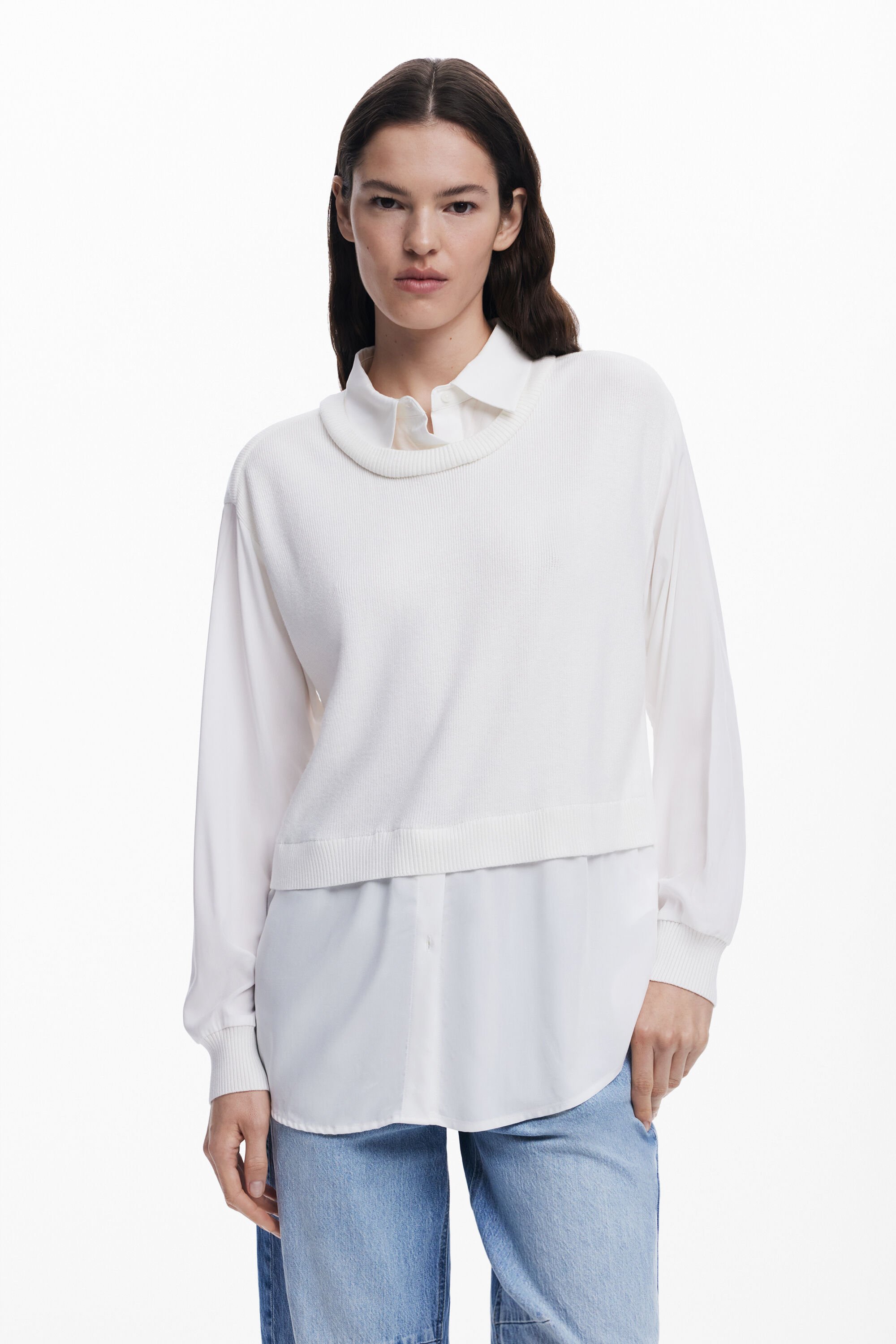 2-in-1 effect shirt