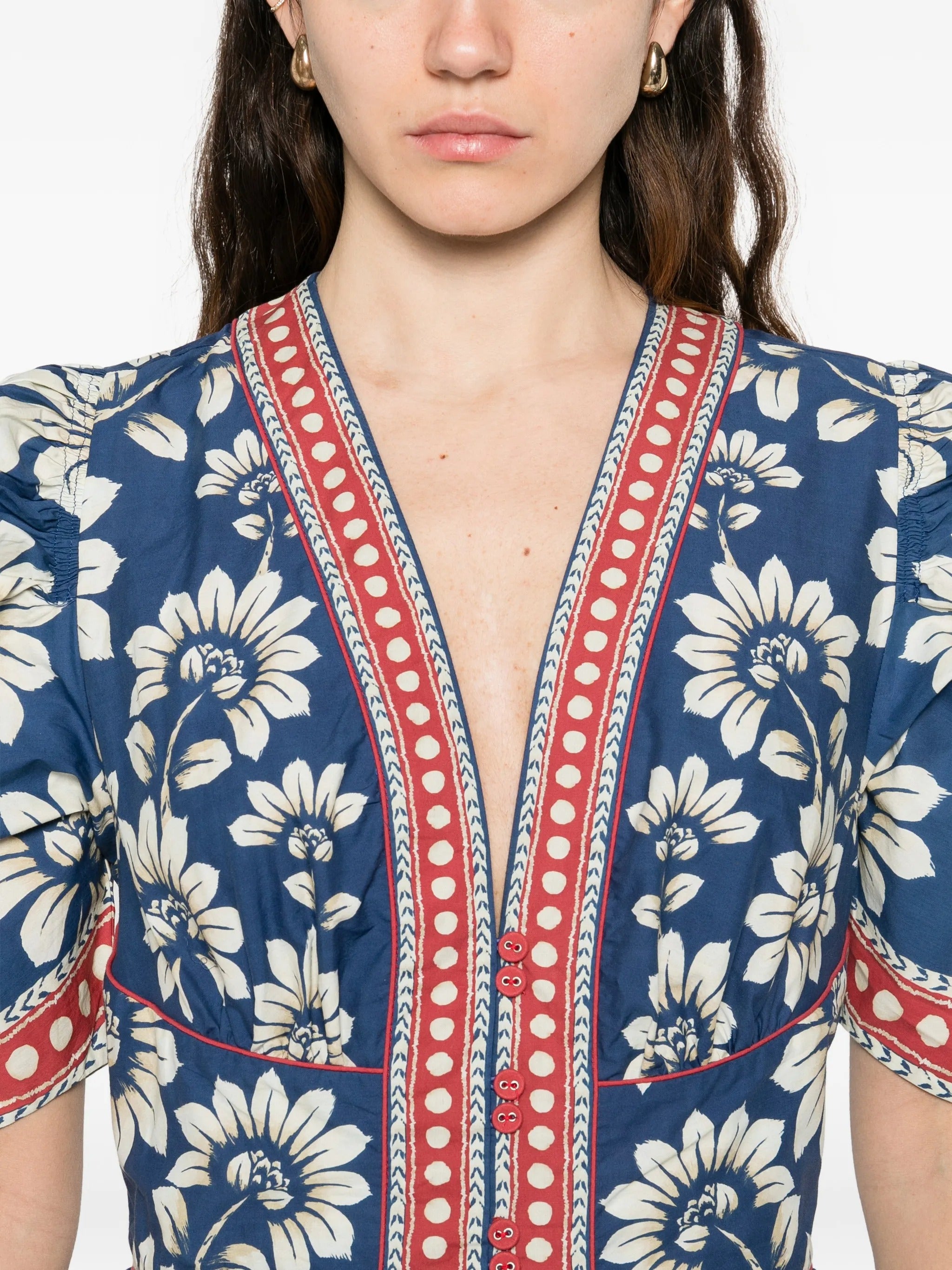 Farm Rio Luna Blue Maxi Dre
