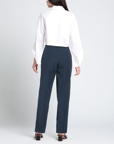 Woman Pants Midnight blue Size 8 Cotton