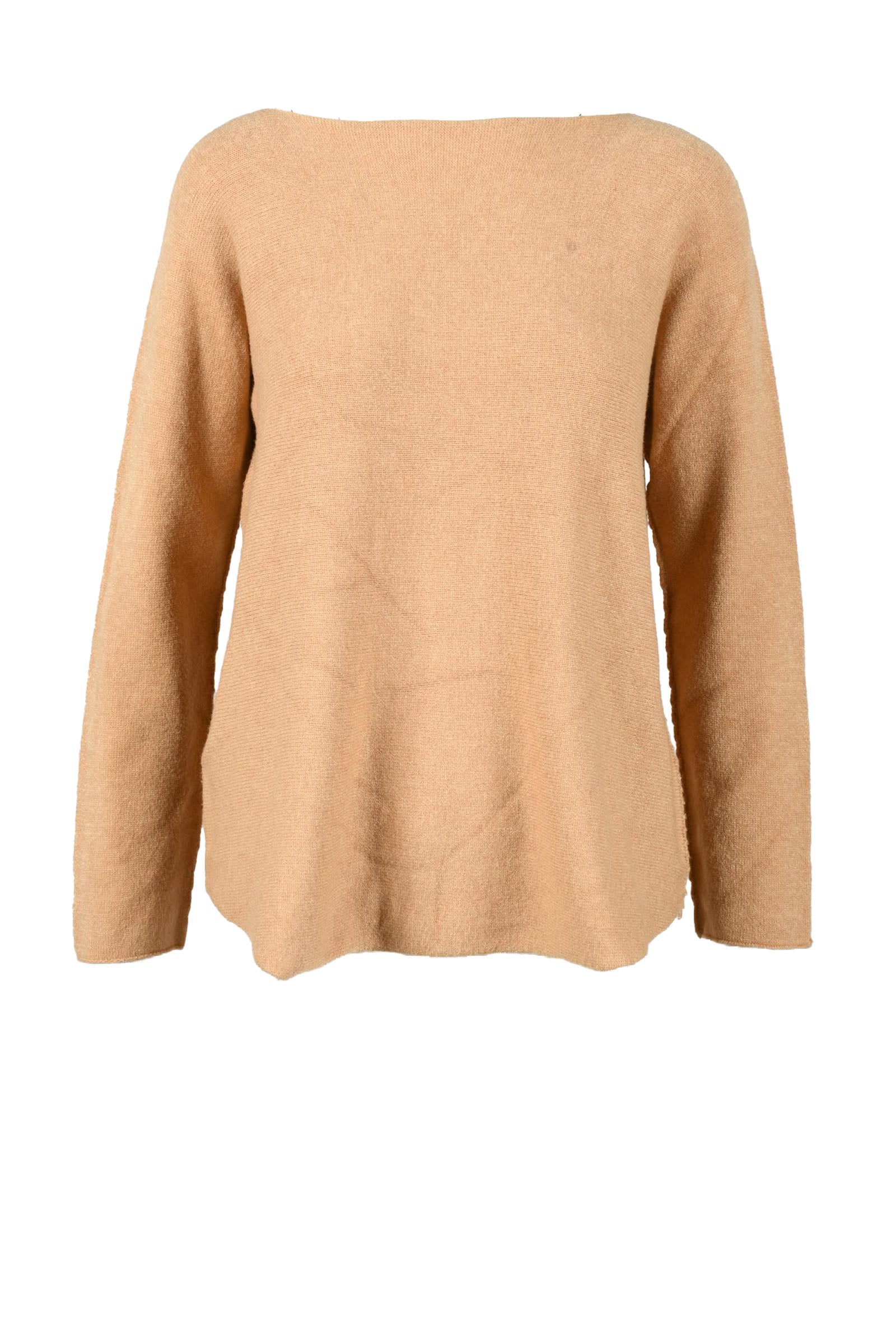 Beige Soft Crewneck Sweater