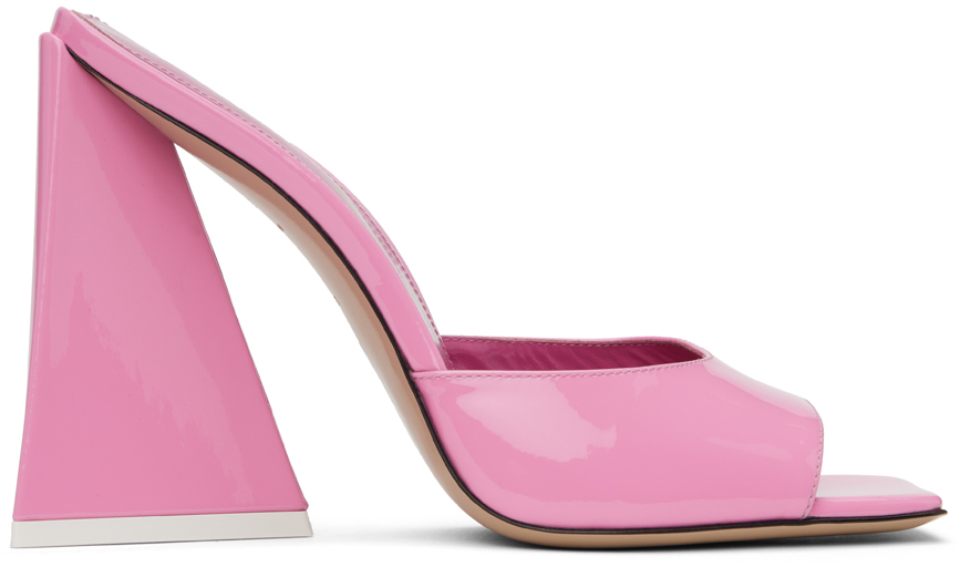 Pink devon mules