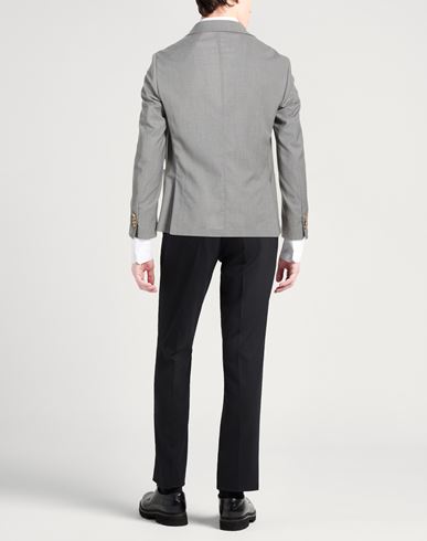 Man Blazer Grey Size 36 Polyester, Viscose, Elastane