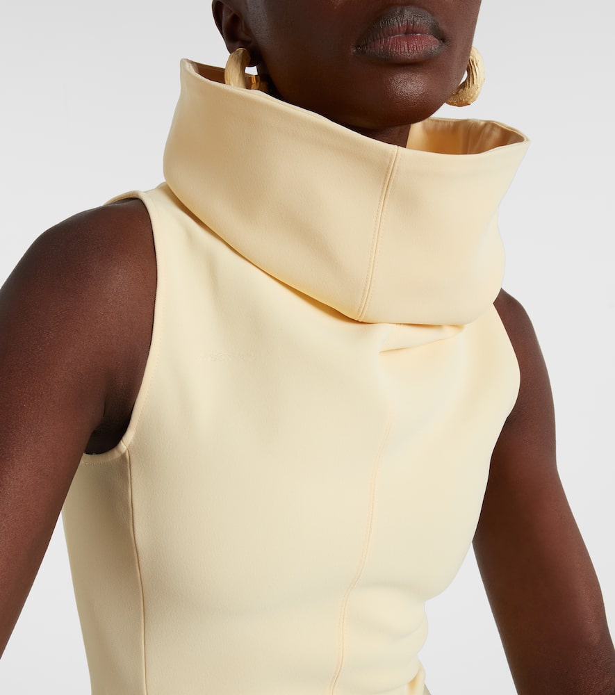 Triangle midi dress
