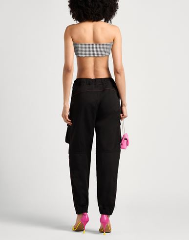 Woman Top Black Size 4 Viscose, Linen, Polyester, Cotton