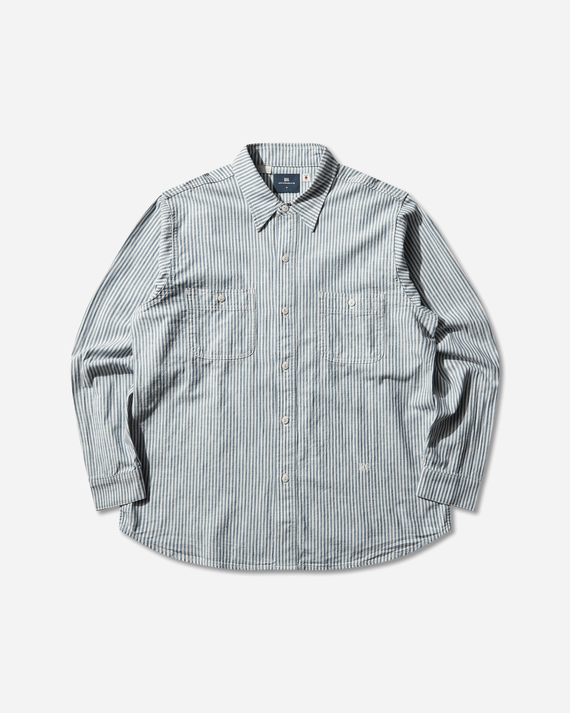 Men s Blue Tab Work Shirt Blue