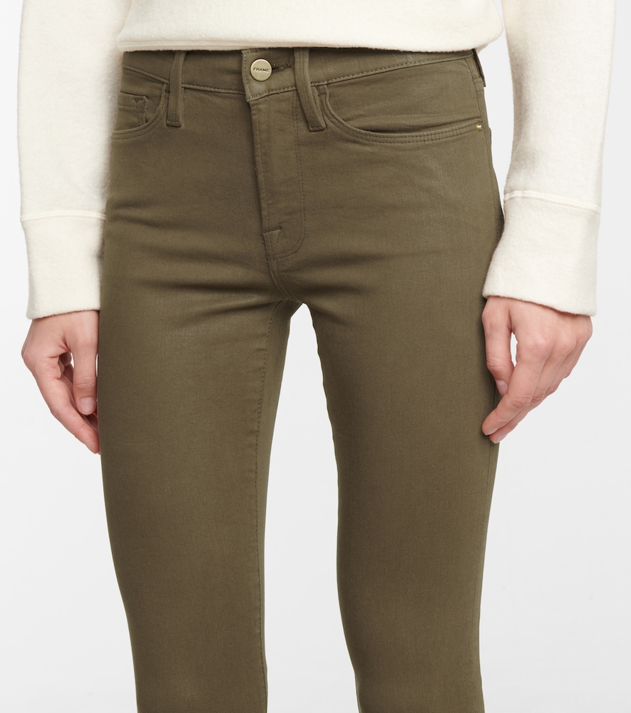 Frame Le Skinny de Jeanne mid-rise jeans