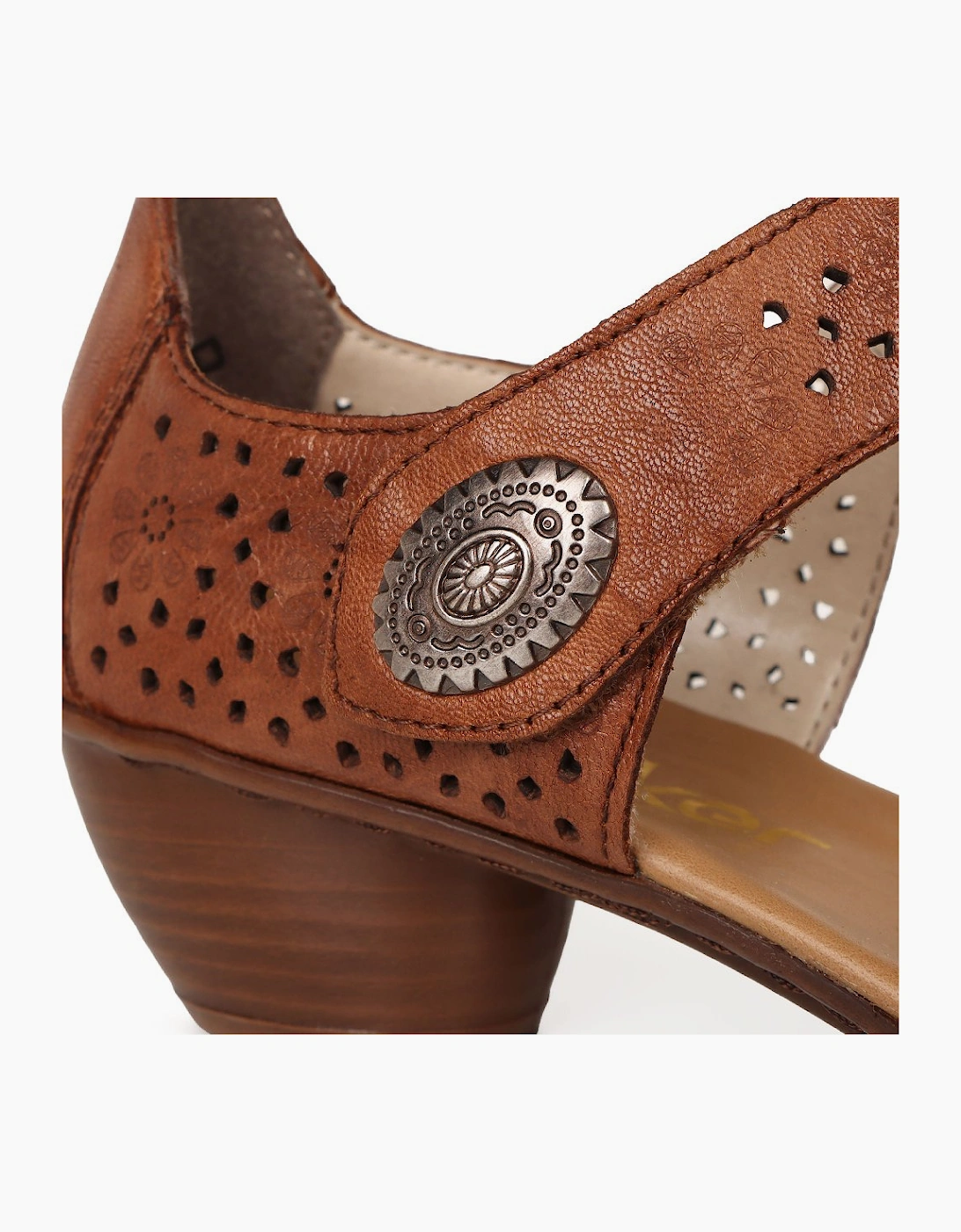 Rieker Women's Pia Womens Open Court Shoes - Brown