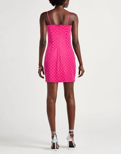 Woman Mini dress Fuchsia Size XS Polyamide, Elastane