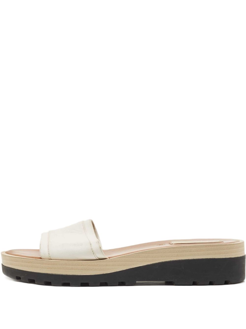 Platform sandals - White