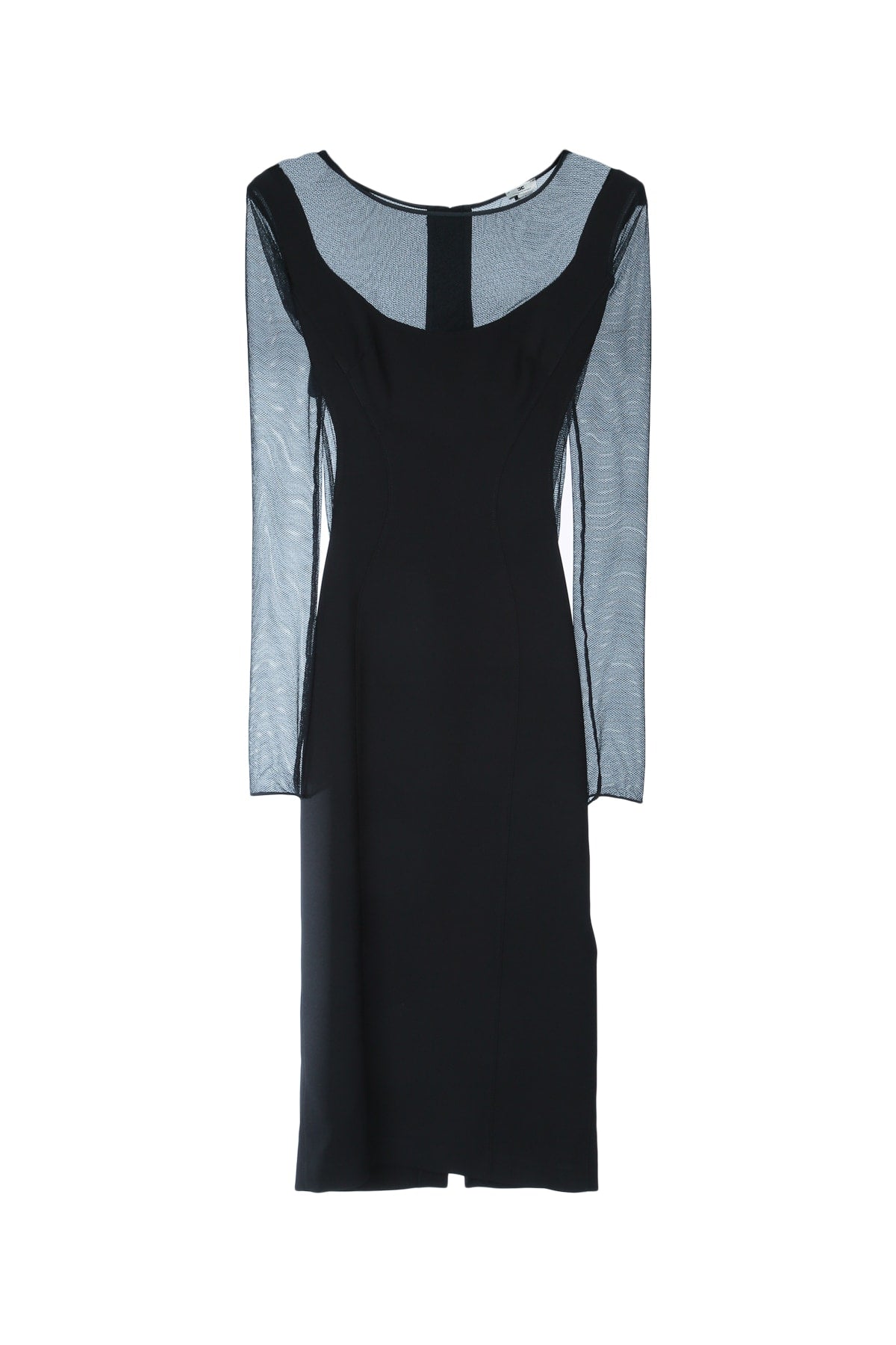 Longuette Dress — Black