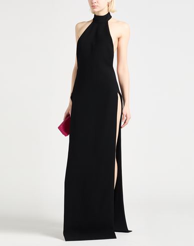 Mônot Woman Maxi dress Black Size 4 Polyester