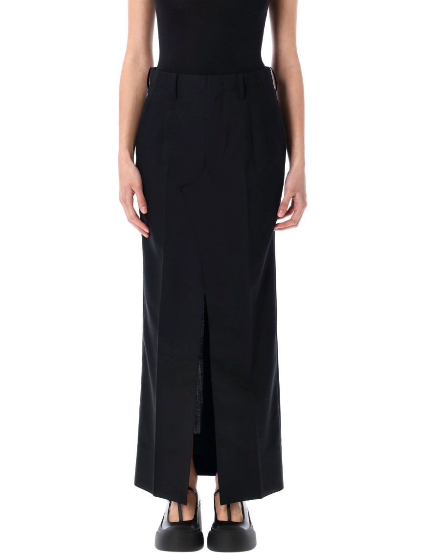 Junya Watanabe high-waisted skirt - Black