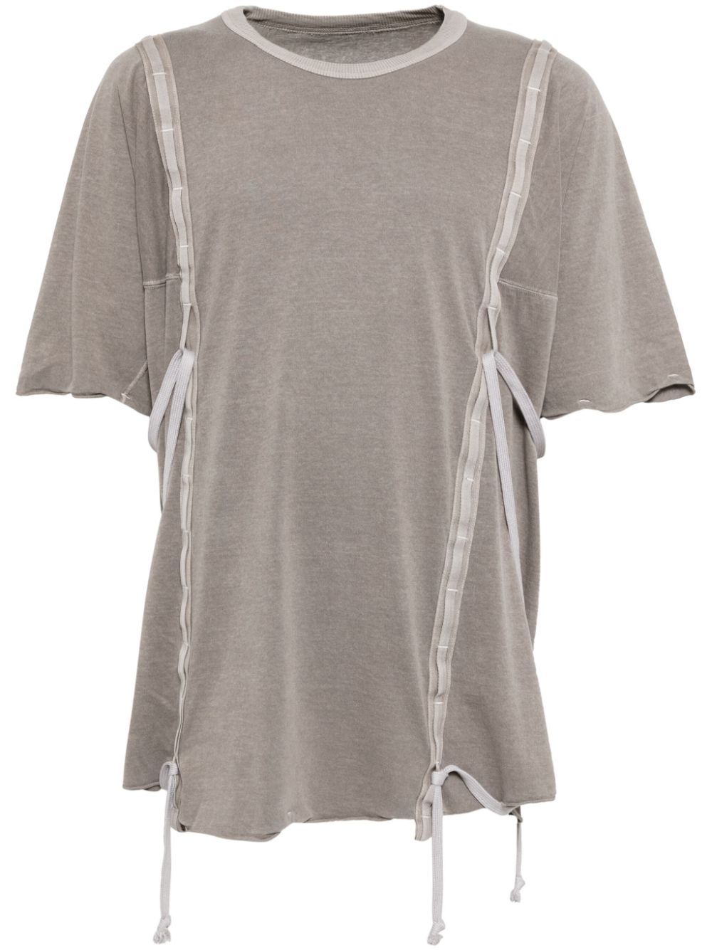 Paneled T-shirt - Grey