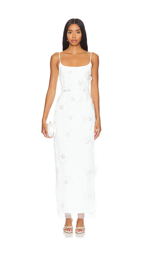 ELLIATT Dahlia Midi Dress in Ivory. - XS also in L