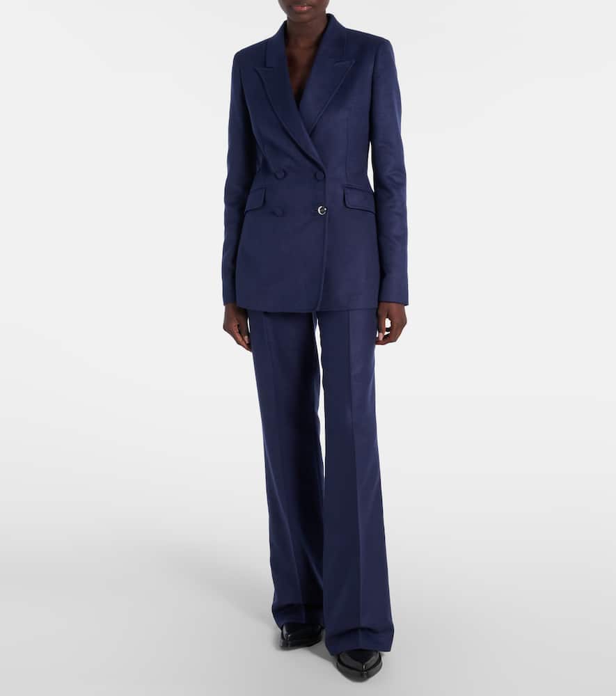 Vesta silk flared pants