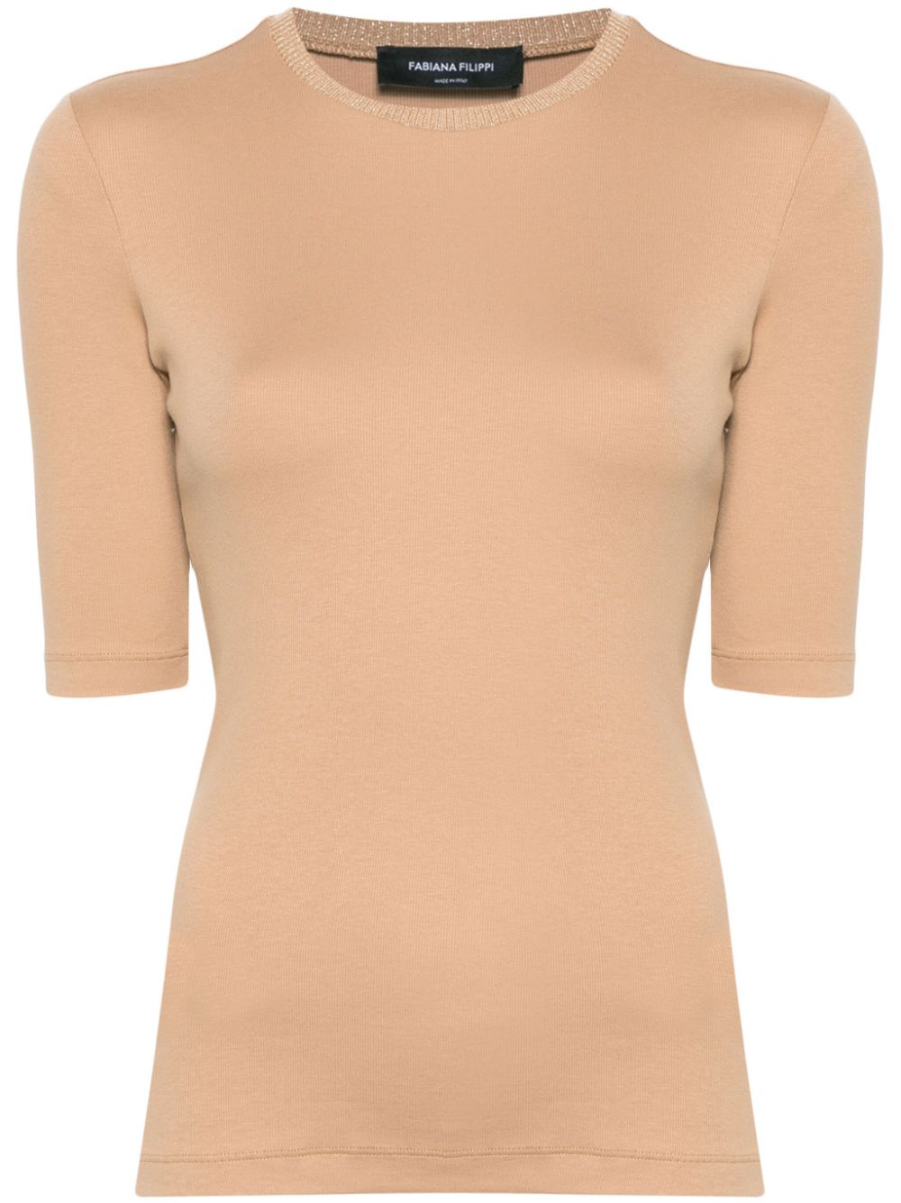 Jersey T-shirt - Brown
