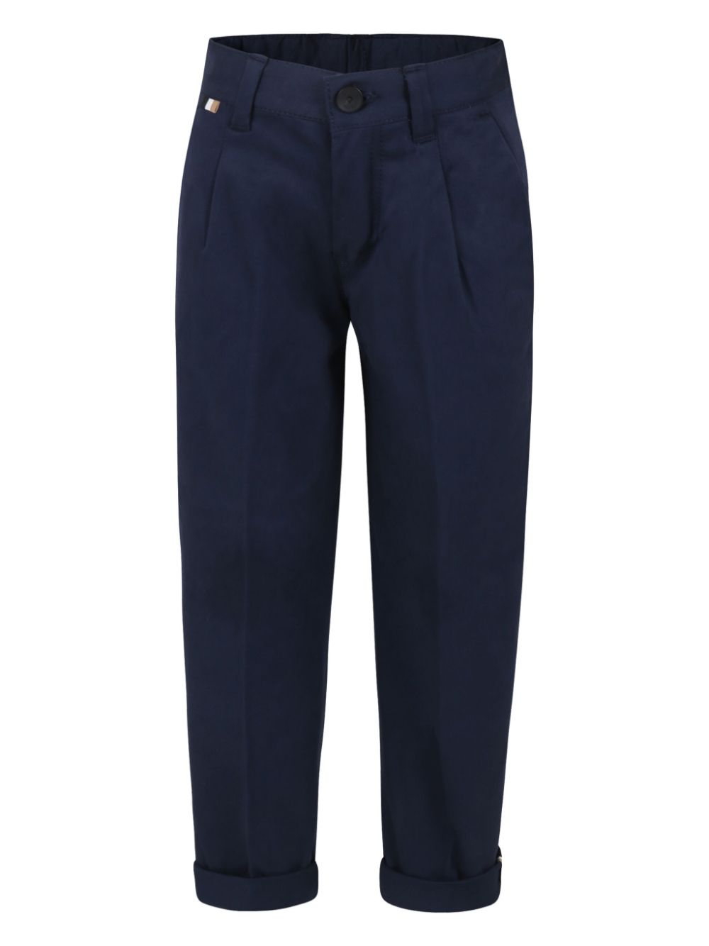 Logo-tag trousers - Blue