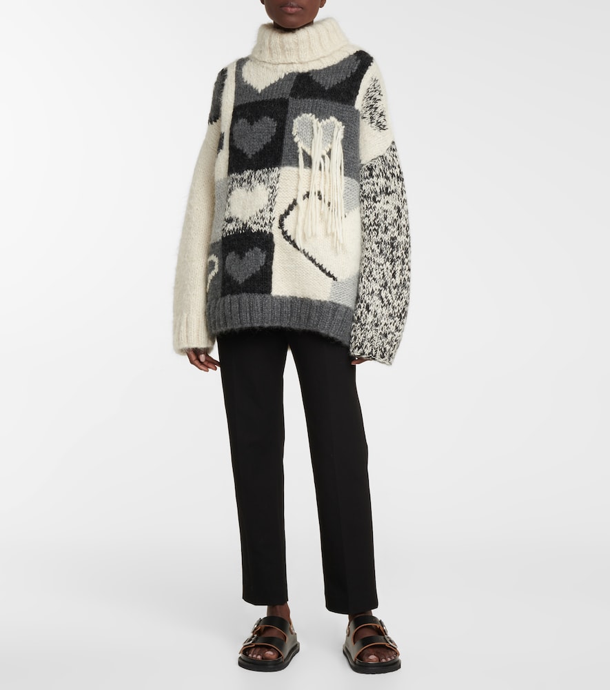 Exclusive to Mytheresa - Intarsia wool-blend sweater