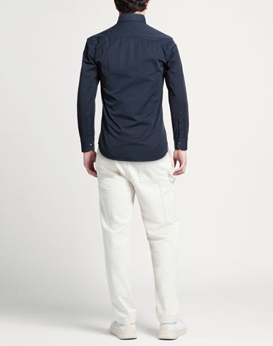 Man Shirt Navy Size 15 ¾ Cotton