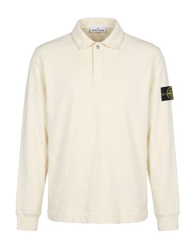 Man Sweatshirt Ivory Size L Cotton