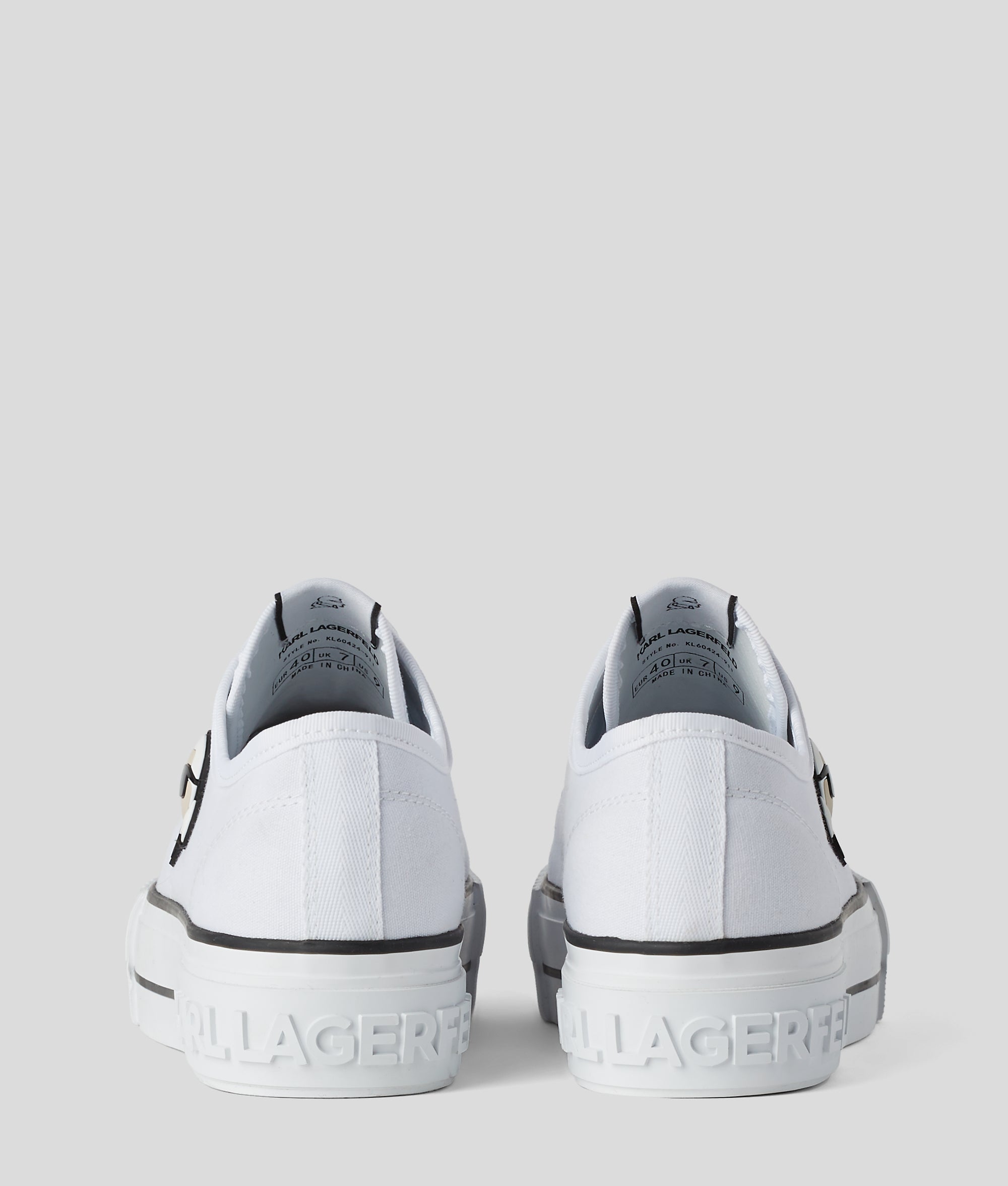 Karl Lagerfeld - Ikon Kampus Max-sneaker, Damen, Weiss, Größe