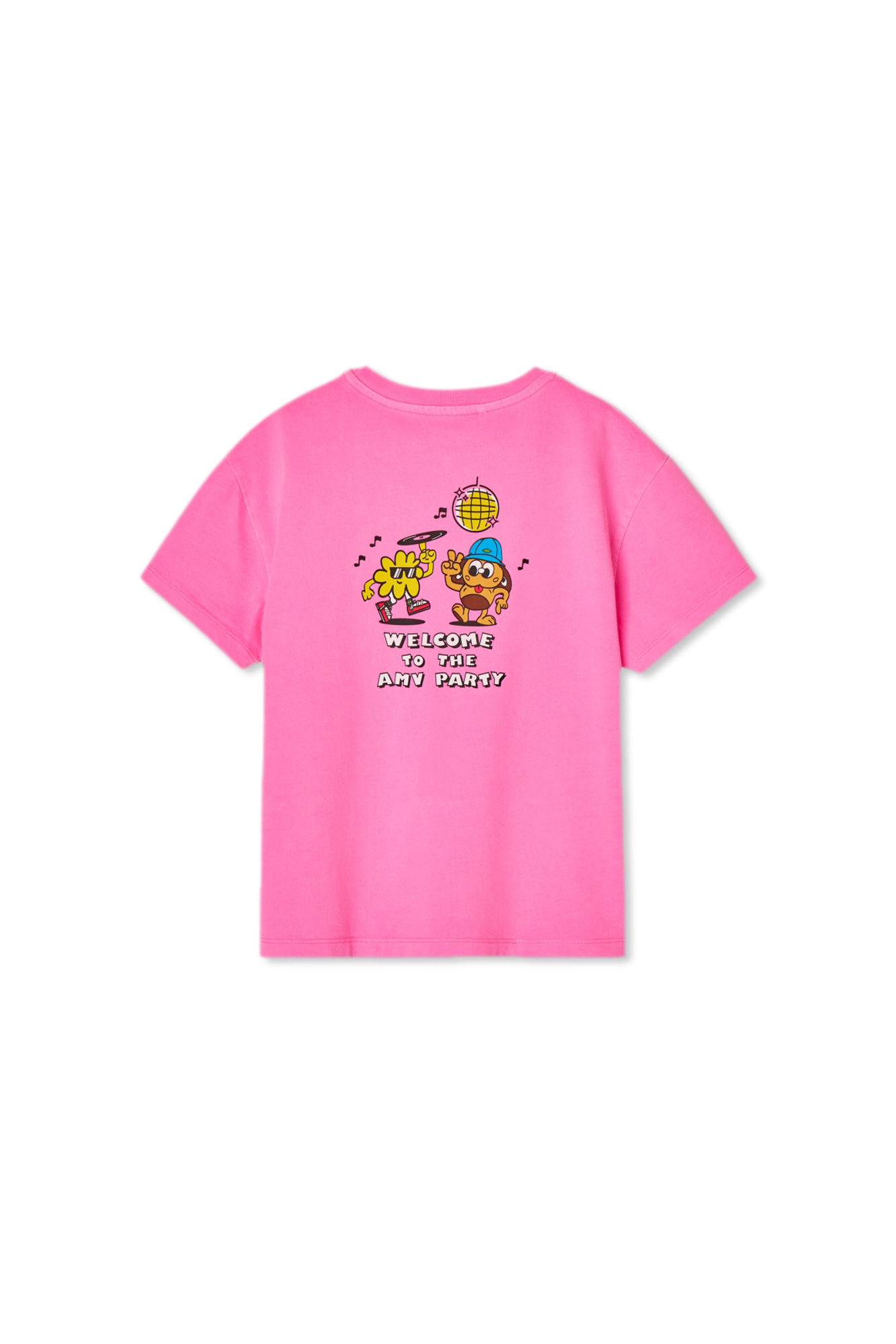 American Vintage Kids T-shirt With Logo, Unisex, Neon