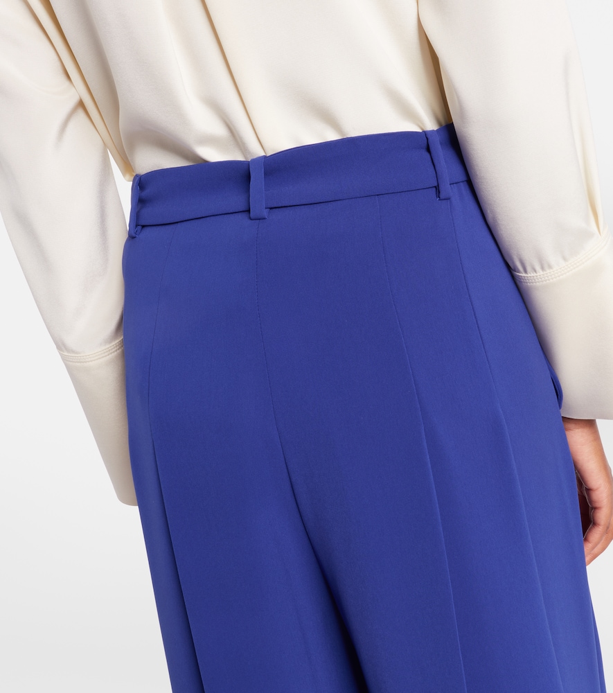Valico pleated wide-leg pants