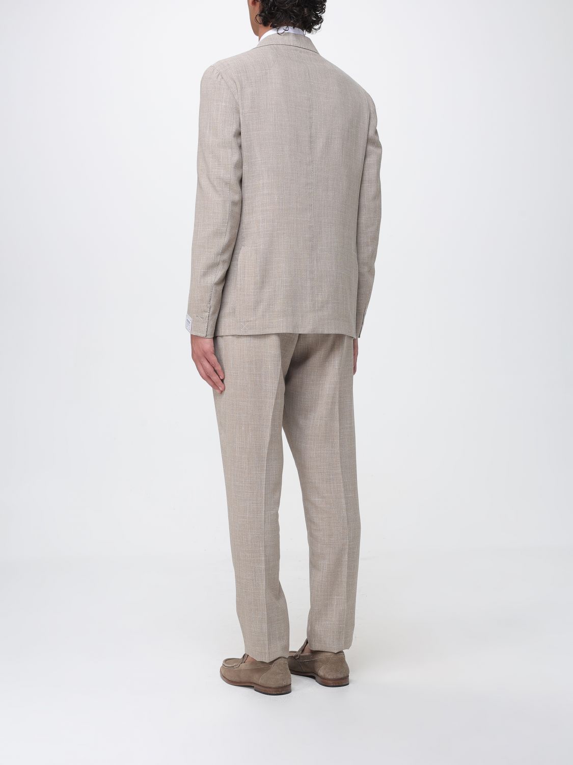 Suit Men color Beige