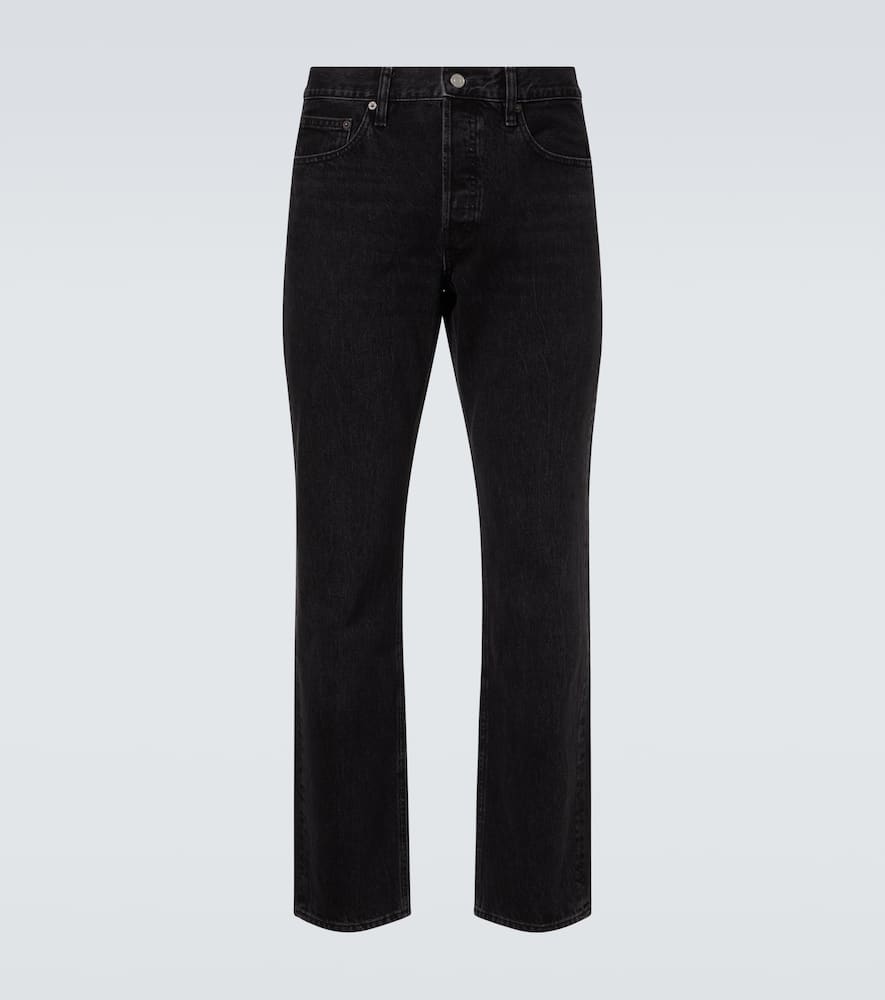 The Straight mid-rise straight jeans