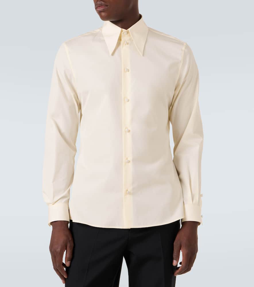 Cotton poplin shirt