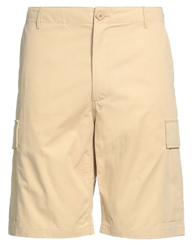 Man Shorts & Bermuda Shorts Beige