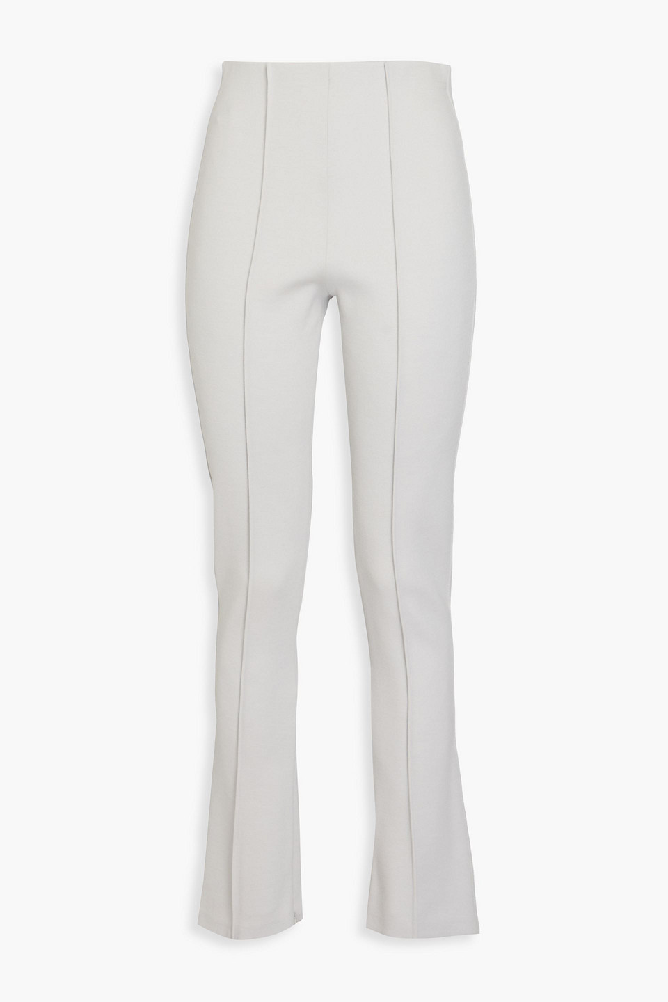 Stretch-knit bootcut pants