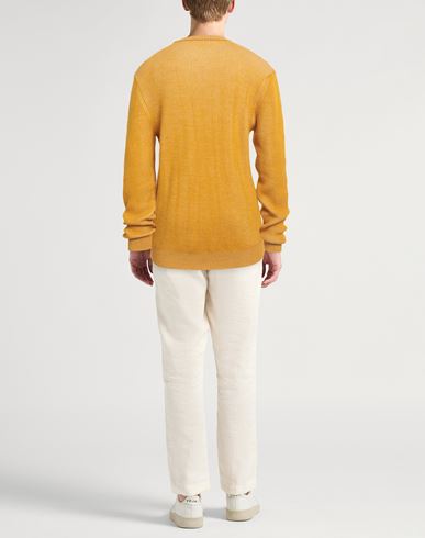Man Sweater Yellow Size 44 Wool, Alpaca wool