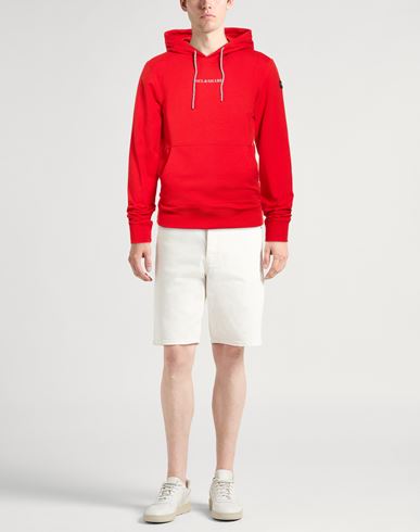 Man Sweatshirt Red Size M Cotton, Polyester, Elastane